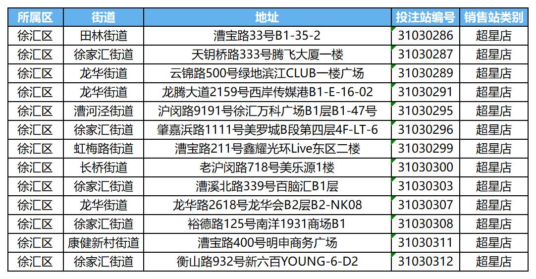 徐汇区旗舰店